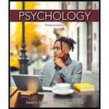 Psychology 13TH 21 Edition, by David G Myers - ISBN 9781319132101