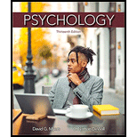 Psychology Looseleaf 13TH 21 Edition, by David G Myers and Nathan C DeWall - ISBN 9781319347963