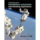 First Course in Differential Equations Looseleaf Custom 11TH 18 Edition, by Dennis G Zill - ISBN 9781337748063