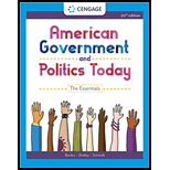 American Government and Politics Today: Essentials by Barbara A. Bardes, Mack C. Shelley II and Steffen W. Schmidt - ISBN 9780357458426