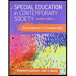 Special Edition in Contemporary Society   With Access 7TH 21 Edition, by Richard M Gargiulo - ISBN 9781071813461