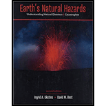 Earths Natural Hazards Understanding Natural Disasters and Catastrophes   With Access 2ND 19 Edition, by Ingrid A Ukstins and David M Best - ISBN 9781792420917