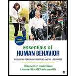 Essentials of Human Behavior: Integrating Person, Environment, and the Life Course by Elizabeth D. Hutchison and Leanne Wood Charlesworth - ISBN 9781544371337