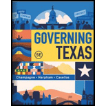 Governing Texas Looseleaf   Text Only 5TH 21 Edition, by Anthony Champagne - ISBN 9780393539660
