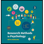 Research Methods In Psychology Looseleaf 4TH 21 Edition, by Beth Morling - ISBN 9780393536232