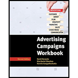 Advertising Campaigns Workbook 2ND 21 Edition, by Harsha Gangadharbatla David Koranda and Kim Bartel Sheehan - ISBN 9781733934442
