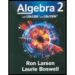 Algebra 2 With CalcChat and CalcView: Student Edition by Ron Larson - ISBN 9781644328668