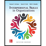 Interpersonal Skills in Organizations Looseleaf   With Access 7TH 22 Edition, by Suzanne dej Janasz - ISBN 9781264805839