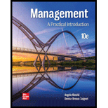 Management Practical Introduction Looseleaf   With Connect 10TH 22 Edition, by Angelo Kinicki - ISBN 9781265147730