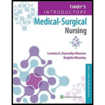 Introductory Medical Surgical Nursing   With Access 13TH 22 Edition, by Loretta A Donnelly Moreno - ISBN 9781975172237