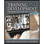 Training and Development   With Access 3RD 21 Edition, by Steven Beebe Timothy Mottet and K David Roach - ISBN 9781792457258
