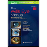 Wills Eye Manual Office and Emergency Room Diagnosis and Treatment of Eye Disease   With Access 8TH 22 Edition, by Kalla Gervasio - ISBN 9781975160753