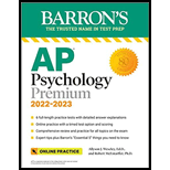 AP Psychology Premium 2022-2023 by Allyson J. Weseley - ISBN 9781506278513