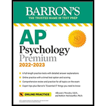 cover of AP Psychology Premium 2022-2023 (22)