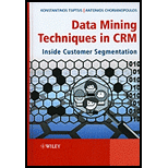 Data Mining Techniques In Crm - Konstantinos