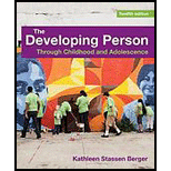 Developing Person Through the Life Span Looseleaf   With Access Custom 12TH 22 Edition, by Kathleen Stassen Berger - ISBN 9781319434106