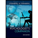 Psychologist's Companion - Sternberg