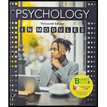 Psychology in Modules Looseleaf   With Access 13TH 21 Edition, by David G Myers - ISBN 9781319487621