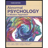 Abnormal Psychology Color Paperback 3RD 23 Edition, by Brian L Burke - ISBN 9781950377442