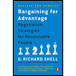 Bargaining for Advantage   Revised and Updated 3RD18 Edition, by G Richard Shell - ISBN 9780143036975