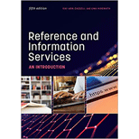 Reference and Information Services 5TH 23 Edition, by Kay Ann Cassell - ISBN 9780838937334