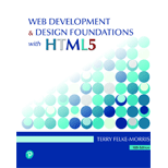 Web Development and Design Foundations with HTML5 Looseleaf 10TH 21 Edition, by Terry Ann Felke Morris - ISBN 9780136681410