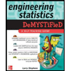 Engineering Statistics Demystified by Larry J. Stephens - ISBN 9780071462723