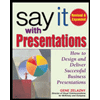 Say It With Presentations: Revised and Expanded by Gene Zelazny - ISBN 9780071472890