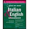 Side by Side: Italian and English Grammer by Paola Nanni-Tate - ISBN 9780071797337