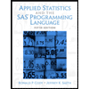 Applied-Statistics-and-the-SAS-Programming-Language, by Ron-Cody-and-Jeffrey-Smith - ISBN 9780131465329