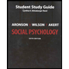 Social Psychology - Study Guide by Elliot Aronson - ISBN 9780131562325