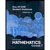 Mathematics : Course 1-All-in-1-Workbook by Prentice Hall - ISBN 9780133721423