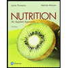 Nutrition-Applied-Approach, by Janice-J-Thompson-and-Melinda-Manore - ISBN 9780134516233