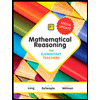 Mathematical-Reasoning-for-Elementary-Teachers---Media-Updated, by Calvin-Long - ISBN 9780134758824