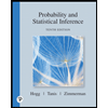 Probability-and-Statistical-Inference, by Robert-V-Hogg-Elliot-Tanis-and-Dale-Zimmerman - ISBN 9780135189399