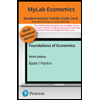 Foundations-of-Economics---MyLab-Access, by Robin-Bade-and-Michael-Parkin - ISBN 9780136714750