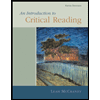 Introduction to Critical Reading by Leah McCraney and Barnwell - ISBN 9780155068964
