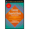 Choosing Powerful Words : Eloquence That Works by Ronald Carpenter - ISBN 9780205271245
