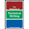 Elements-of-Technical-Writing, by Thomas-E-Pearsall - ISBN 9780205583812
