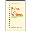 Rules for Writers by Diana Hacker - ISBN 9780312452766