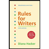 Rules for Writers, 09 MLA / 10 APA by Diana Hacker - ISBN 9780312664817