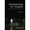 Phenomenology-For-Therapists, by Finlay - ISBN 9780470666456