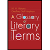 Glossary of Literary Terms by M. H. Abrams and Geoffrey Harpham - ISBN 9780495898023