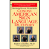 cover of Random House Webster`s Concise American Sign Language Dictionary