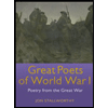 cover of Great Poets of World War 1 : Poetry from the Great War