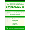 Essentials of Psychology II by Research and Education Association Publishing Staff and Linda Leal - ISBN 9780878919314