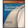 Introductory Technical Mathematics by Robert D. Smith - ISBN 9781111542009