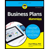 Business Plans for Dummies by Paul Tiffany - ISBN 9781119866374