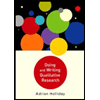 Doing and Writing Qualitative Research by Adrian Holliday - ISBN 9781412911306