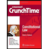 Crunchtime: Constitutional Law by Steven L. Emanuel - ISBN 9781454881315